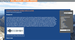 Desktop Screenshot of gregkuchyt.net